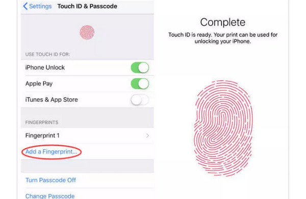 Set New Fingerprint