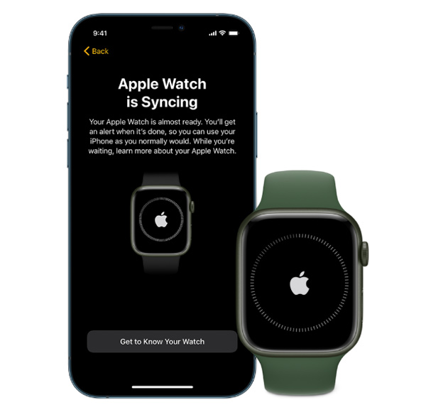 how can i connect my apple watch to my new iphone