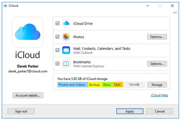 icloud windows 10 download