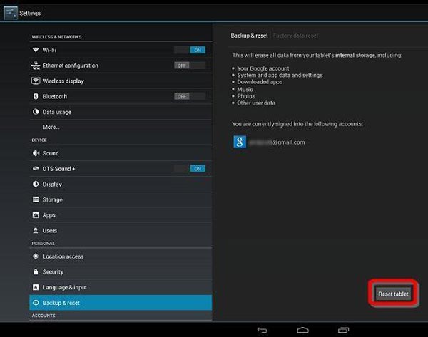 how to copy and paste on rca tablet