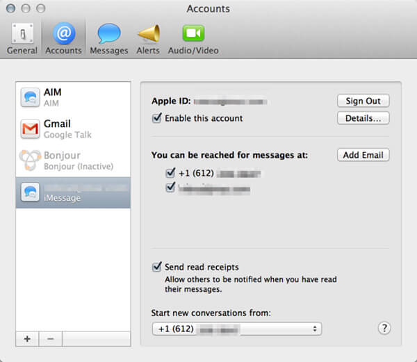 imessage sms on mac