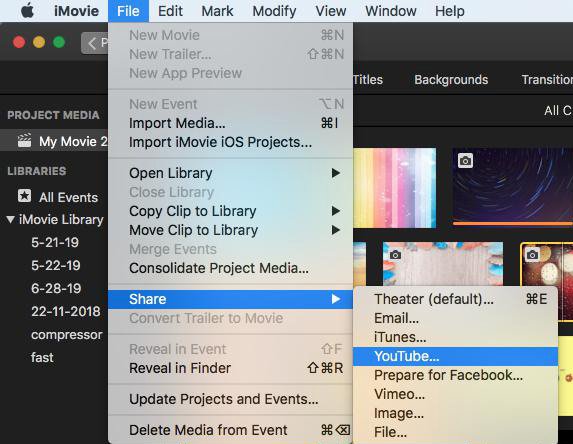 2021 Full Guide Upload Imovie Videos To Youtube On Iphone And Mac