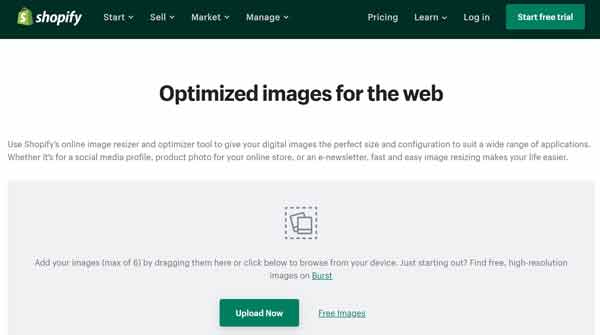 Shopify Image Resizer