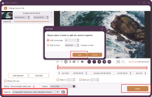 Shorten Video Length by Trimming