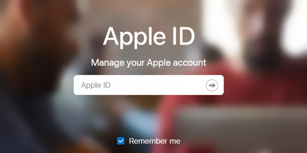 Sign in Apple ID IOS