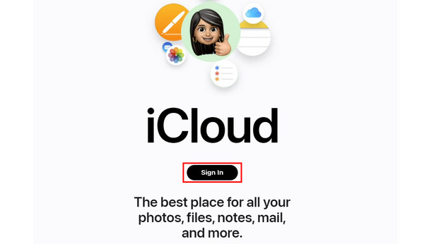 Sign Into iCloud Web