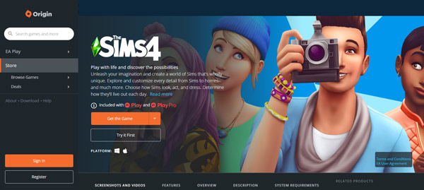 how to download the sims 4 on mac for free