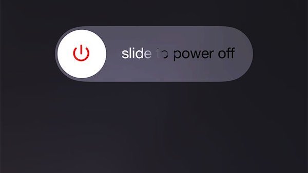 Slide to Power Off