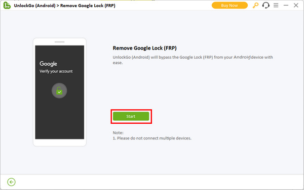 Start Frp Removal On Htc Unlockgo