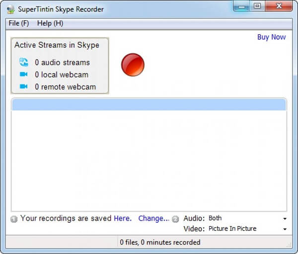 Supertintin Skype Recorder