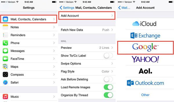 3 Easy Ways To Sync Iphone Contacts To Gmail With Out Icloud