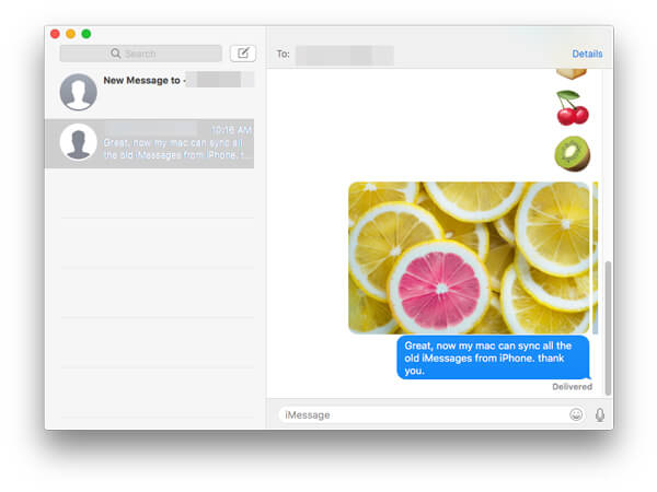 how to link mac imessage to iphone