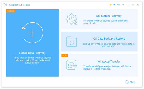 iOS System Recovery Interface