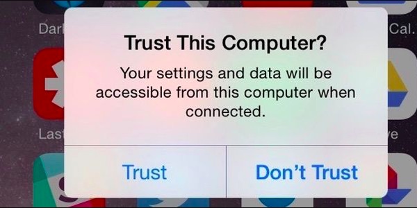 trust this computer