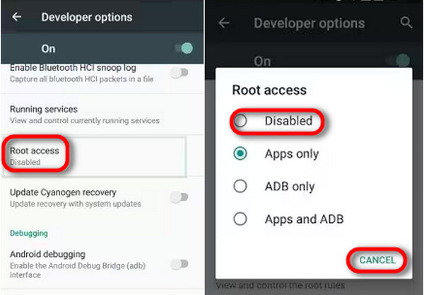 Turn Off Access Custom Rom