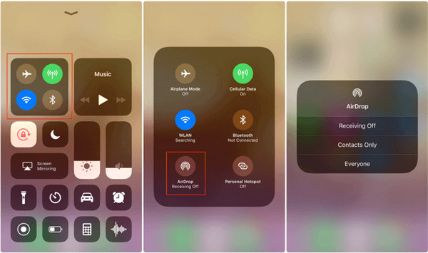 Turn On Airdrop In Control Center