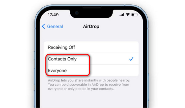 Turn On Airdrop