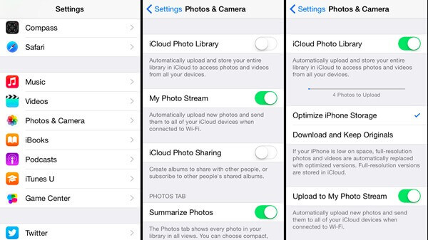 Turn On Icloud Photo Library