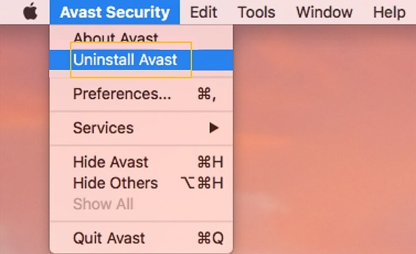 is there a certain avast for mac