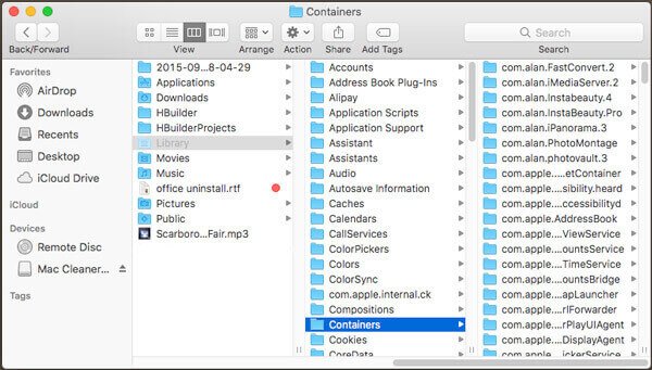 completely uninstall office 2016 mac