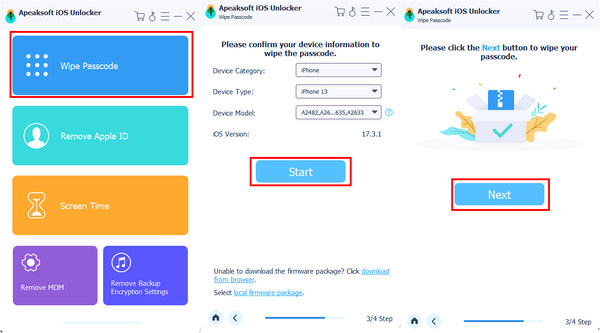 Unlock iPhone Without Passcode Apeaksoft