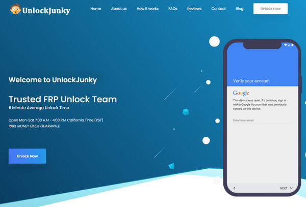 Unlockjunky Website