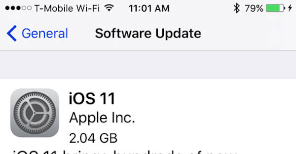 Update iPhone iOS