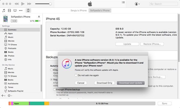 Update iTunes