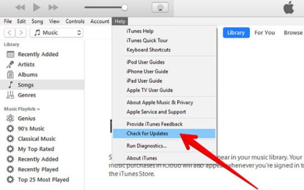 Update iTunes on Windows