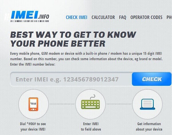 Check if my phone is unlocked imei