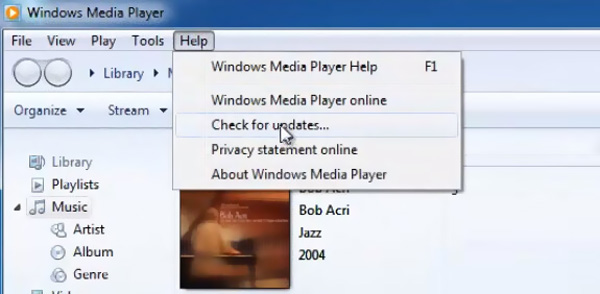 Windows Media Player update