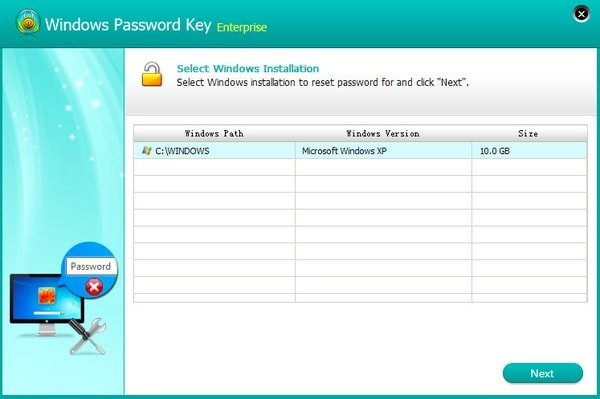 windows password key full