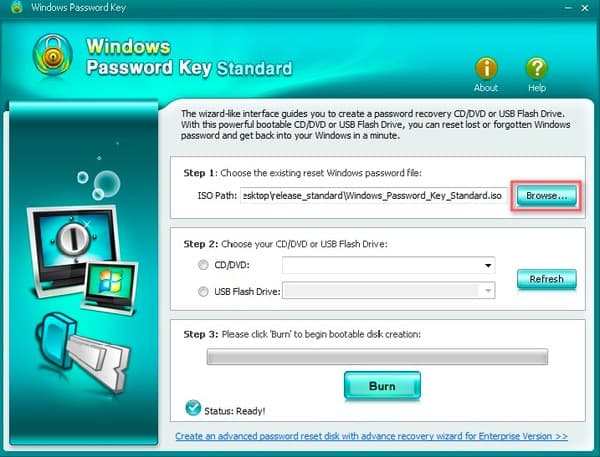 windows password key free download