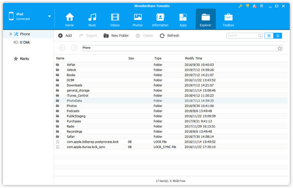 Manage File Explorer