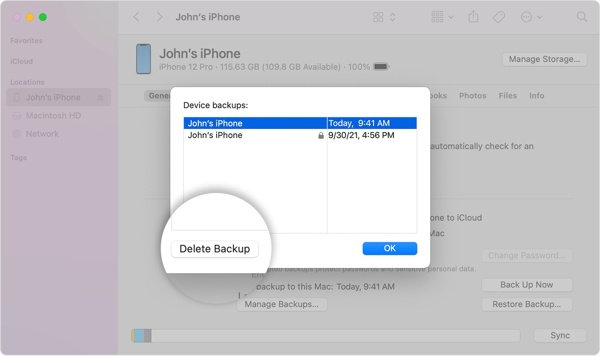 Delete Backup Finder