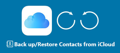 Backup contacts to iCloud