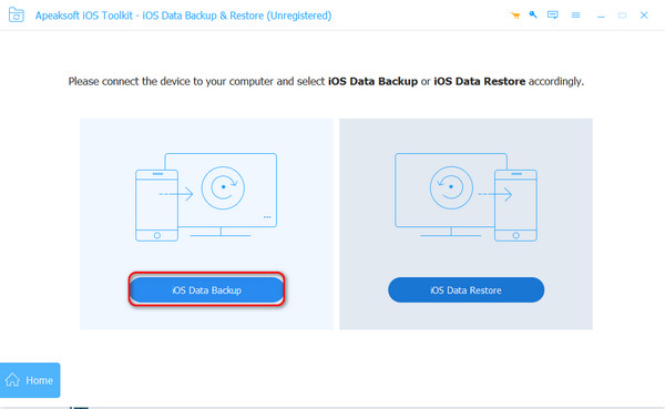 Choose ios Data Backup