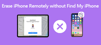Erase iPhone Remotely without Find My iPhone