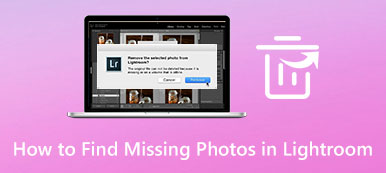 Find Missing Photos in Lightroom