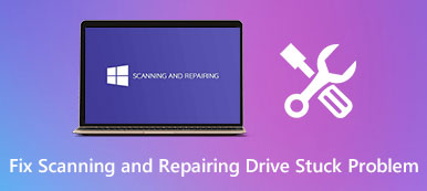 Fix Scanning and Repairing Drive Stuck Problem