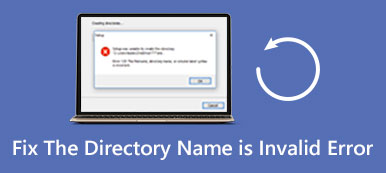 How to Fix the Directory Name is Invalid