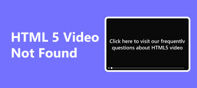 HTML5 Video Not Found