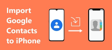 Import Google Contacts to iPhone