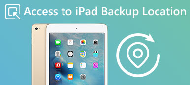 iPad Backup Location