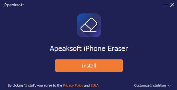 iPhone Eraser Install