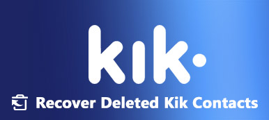 Recover Deleted KiK Contacts