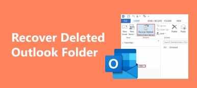 Recover Deleted Folder in Outlook