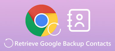 Retrieve Google Backup Contacts