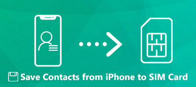 Save Contacts to SIM Card from iPhone