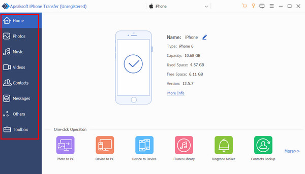 Apeaksoft Interface